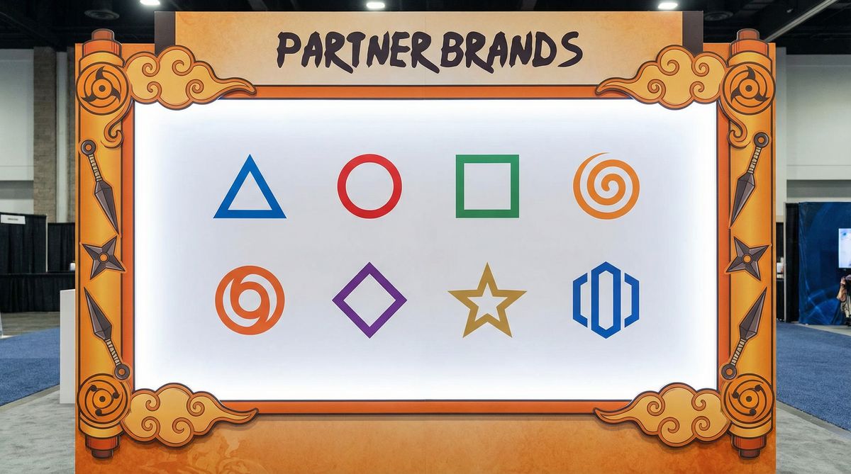 糖心合作影视品牌Logo墙